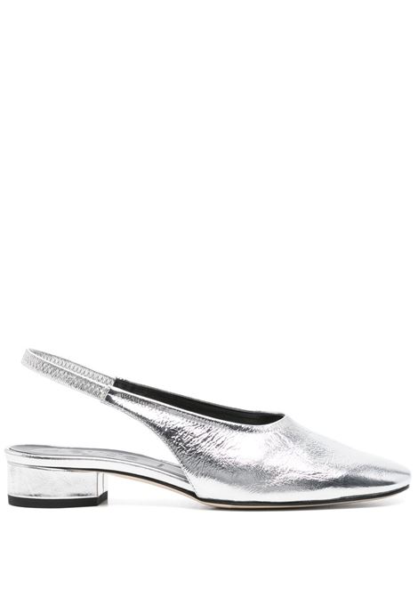 dua slingback woman silver AEYDE | A11-FL-GLVR25RO150-SS25-920068