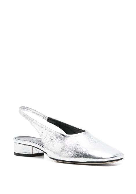 dua slingback woman silver AEYDE | A11-FL-GLVR25RO150-SS25-920068