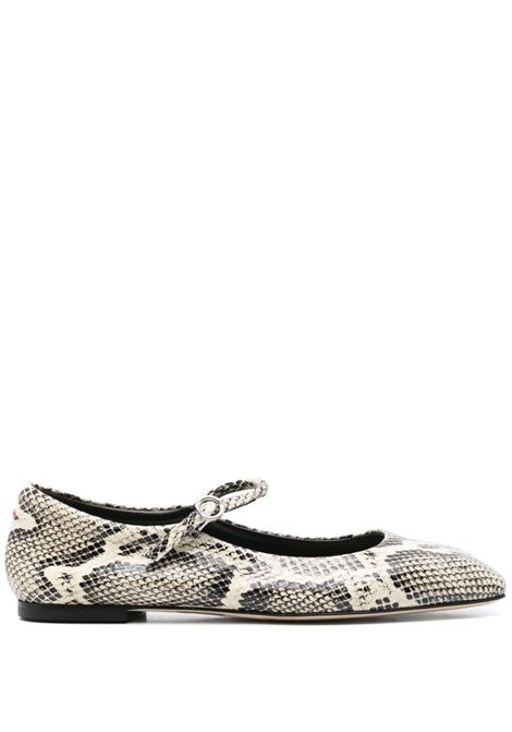 ballerine mary jane uma donna pitonare AEYDE | A11-FL-RKLS08FL68-SS25-100043