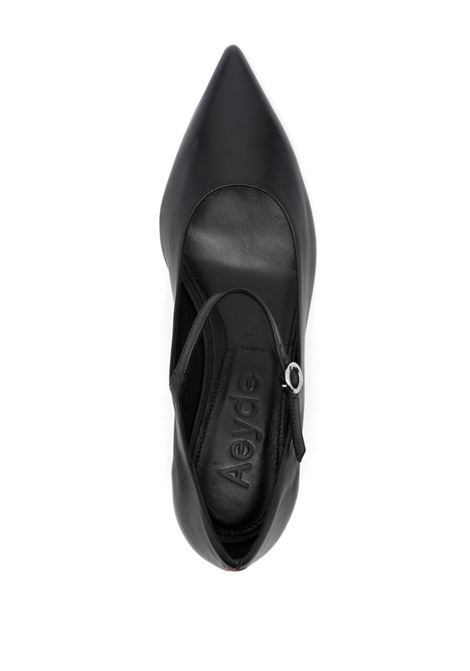 polina mary jane woman black AEYDE | A11-PU-CARP35KT165-SS25-800-007