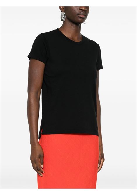 seamless t-shirt woman black AURALEE | A00T04STBLACK