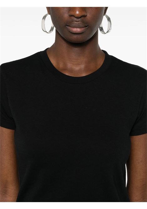 seamless t-shirt woman black AURALEE | A00T04STBLACK