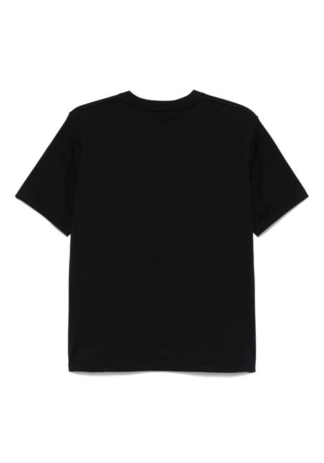 jersey t-shirt woman black AURALEE | A25ST03PCBLACK