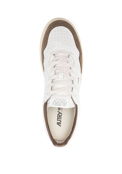 sneakers medalist low aulm gs37  uomo bianche e cigar AUTRY | AULMGS34