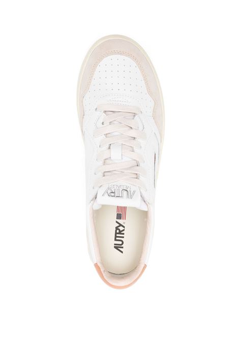 sneakers medalist low aulm ls76  uomo bianche sabbia e beige AUTRY | AULMLS76