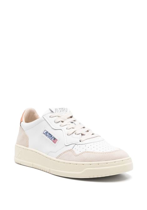 sneakers medalist low aulm ls76  uomo bianche sabbia e beige AUTRY | AULMLS76