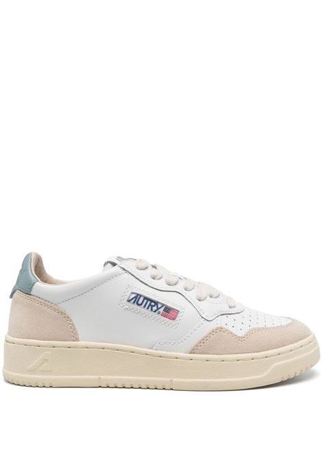 medalist low aulw ls79 sneakers woman white light and beige AUTRY | AULWLS79