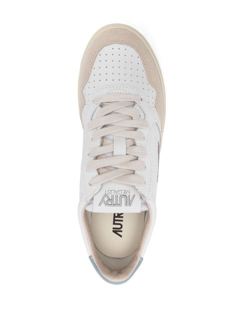 medalist low aulw ls79 sneakers woman white light and beige AUTRY | AULWLS79