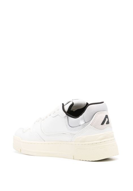 sneakers clc low rolw my06 woman white silver and black AUTRY | ROLWMY06