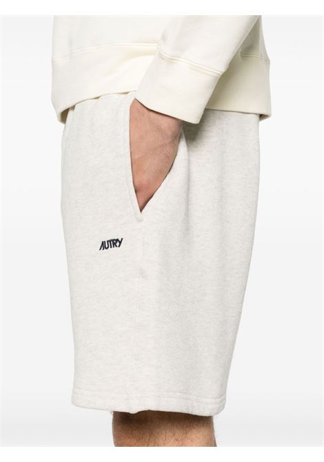 bermuda con logo uomo grigio chiaro AUTRY | UNSHPMA5JM