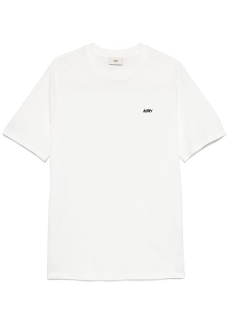 t-shirt girocollo uomo bianca AUTRY | UNTSPMA7CW
