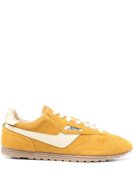 sneakers windspin low donna ocra AUTRY | WSLMUB03