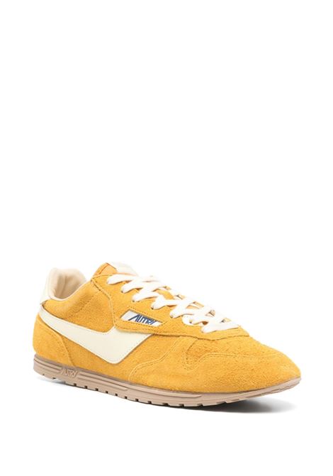 sneakers windspin low donna ocra AUTRY | WSLMUB03