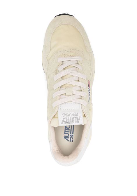 snekaers reelwind low uomo beige AUTRY | WWLMNC10