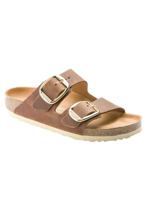 arizona big buckle sandals woman cognac BIRKENSTOCK | 1011073COGNAC