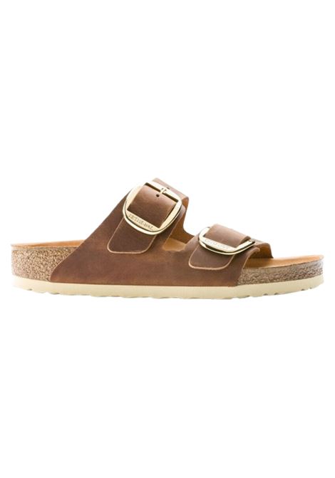 arizona big buckle sandals woman cognac BIRKENSTOCK | 1011073COGNAC