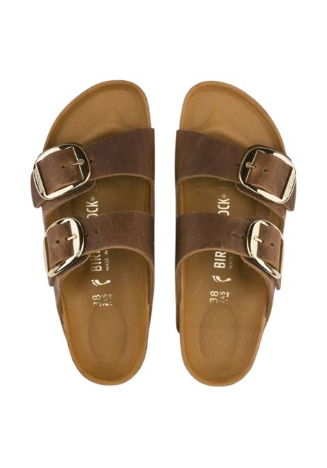 arizona big buckle sandals woman cognac BIRKENSTOCK | 1011073COGNAC