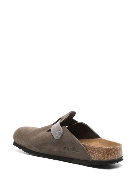 sandali boston mixed leather uomo grigi BIRKENSTOCK | 1029193GREY