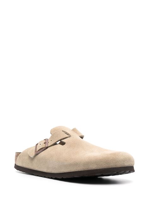 sandali boston donna beige BIRKENSTOCK | 560773TAUPE