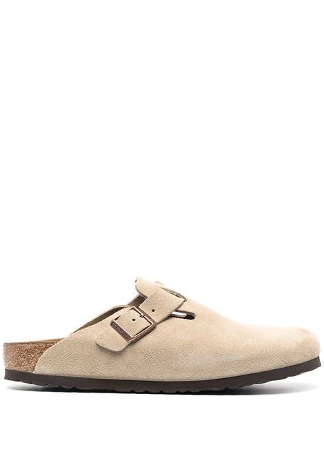 sandali boston donna beige BIRKENSTOCK | 560773TAUPE