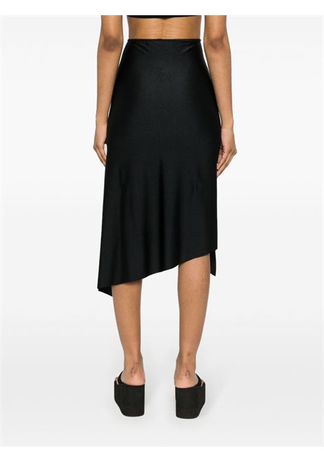 asymmetric flower skirt donna nera COPERNI | COPJS30545BLK