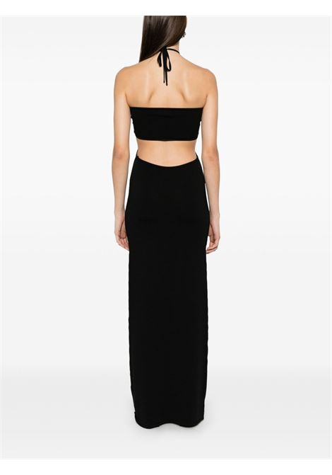 knitted halter dress donna nero COPERNI | COPML135Y3010BLK