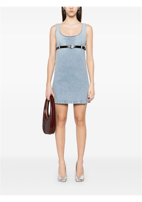 belted denim mini dress donna blu COPERNI | COPR148F2024BLU