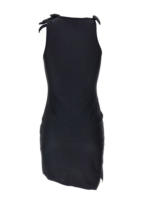 asymmetric flower mini dress donna nero COPERNI | COPR154F5001BLK