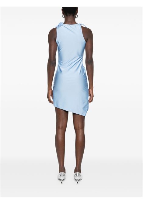 asymmetric flower mini dress donna blu COPERNI | COPR154F5001BLU