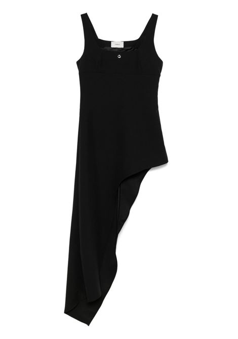 one leg dress donna nero COPERNI | COPR155F3004BLK