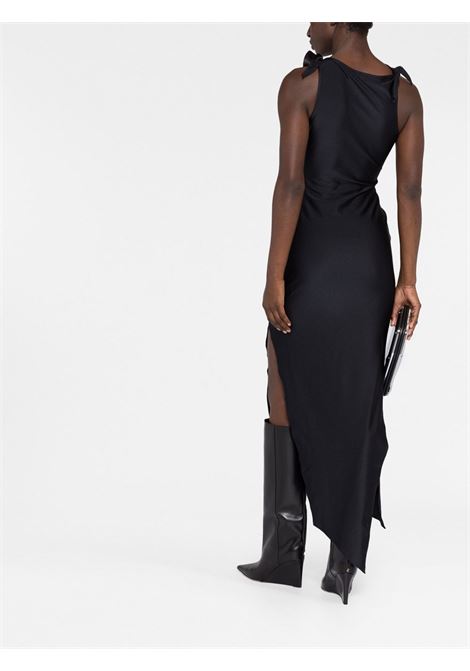 asymmetric flower dress donna nero COPERNI | COPR44545CBLK