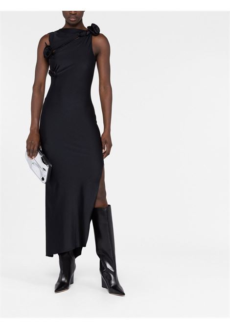 asymmetric flower dress donna nero COPERNI | COPR44545CBLK