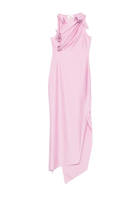 asymmetric flower dress woman pink COPERNI | COPR44F5001PNK