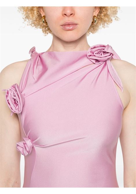 asymmetric flower dress donna rosa COPERNI | COPR44F5001PNK