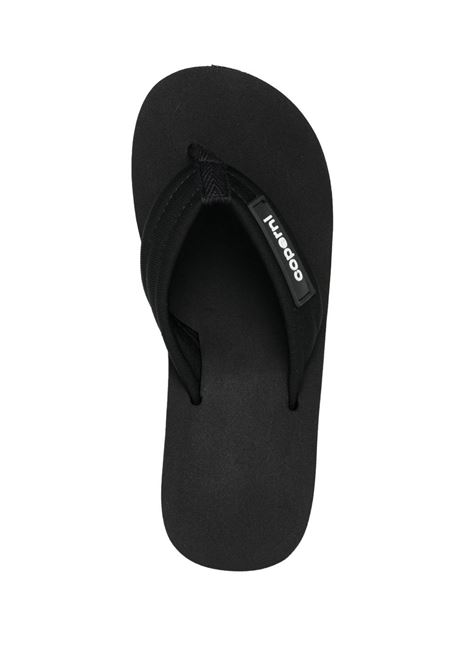 sandali branded wedge donna neri COPERNI | COPSH09440BLA
