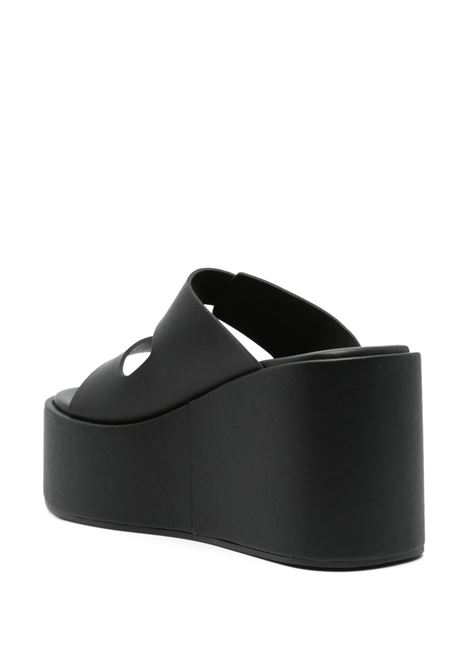 sandali patch wedge donna neri COPERNI | COPSH76F6015BLK