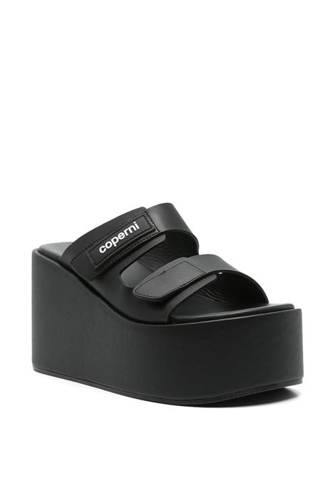 sandali patch wedge donna neri COPERNI | COPSH76F6015BLK