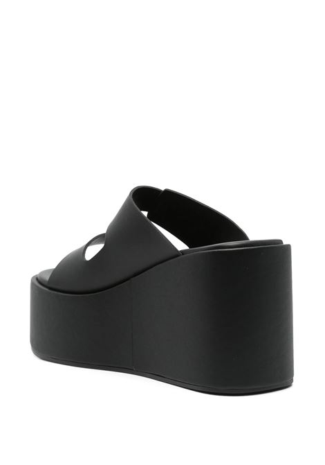 sandali patch wedge donna neri COPERNI | COPSH76F6015BLK