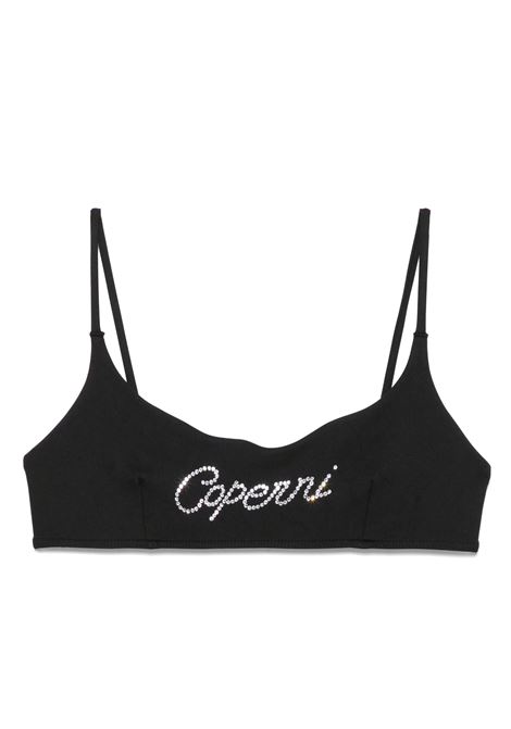 top bikini cristal logo donna nero COPERNI | COPSW03F5025ABLK
