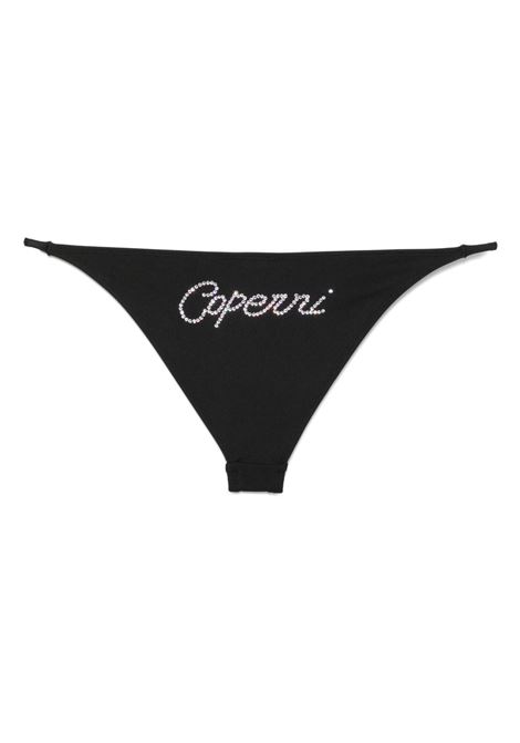 slip bikini cristal logo donna nero COPERNI | COPSW03F5025BBLK