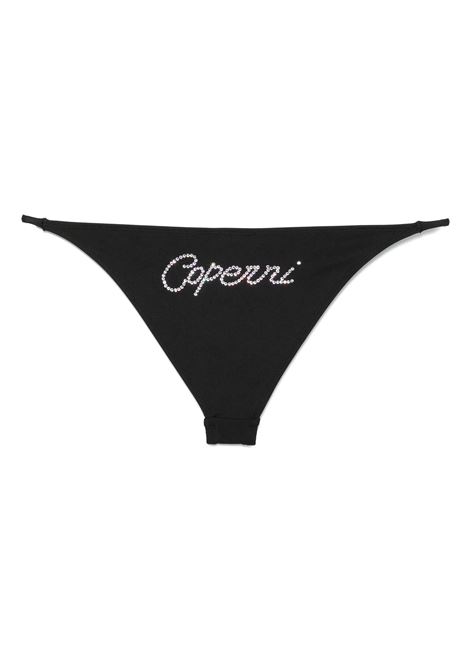 slip bikini cristal logo donna nero COPERNI | COPSW03F5025BBLK