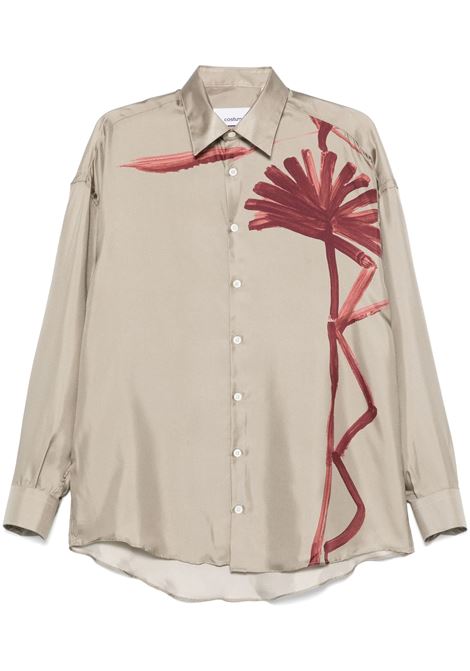 valentino shirt man sage green COSTUMEIN | Y32103-12