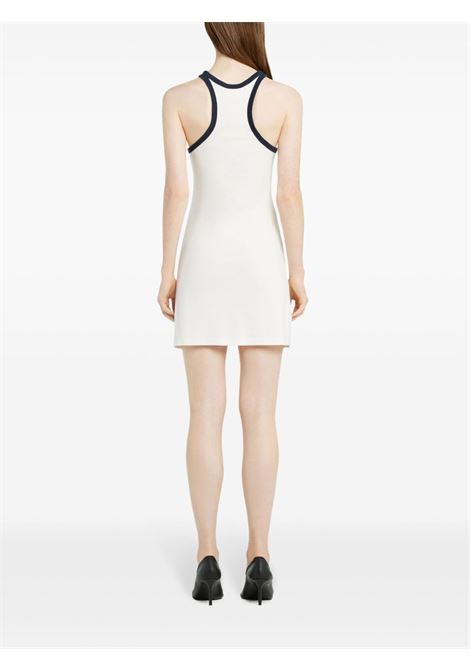 scuba mini dress woman white COURRÈGES | 125JRO577JS02030083