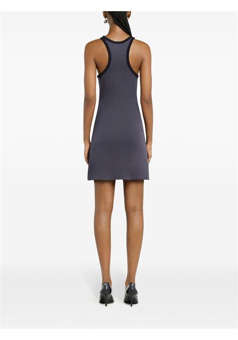 scuba mini dress woman grey COURRÈGES | 125JRO577JS0203B155