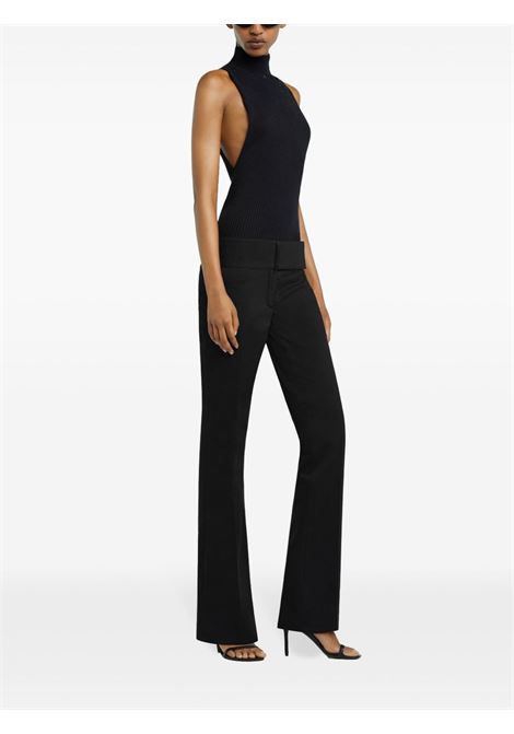 top mockneck donna nero COURRÈGES | 125MTO384FI00499999