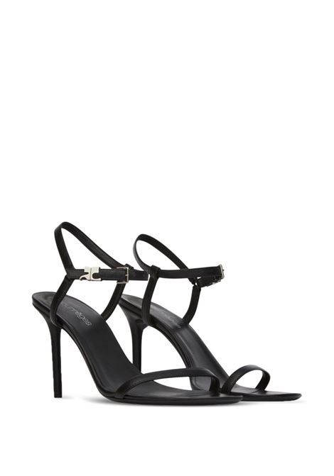 ac stud evening woman black COURRÈGES | 125SSD028AG00309999