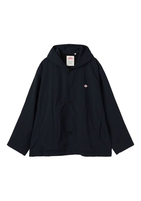 nylon tusser hooded jacket uomo navy DANTON | DT-A0655NAVY