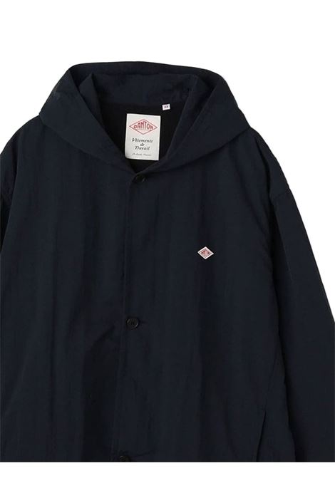 nylon tusser hooded jacket uomo navy DANTON | DT-A0655NAVY