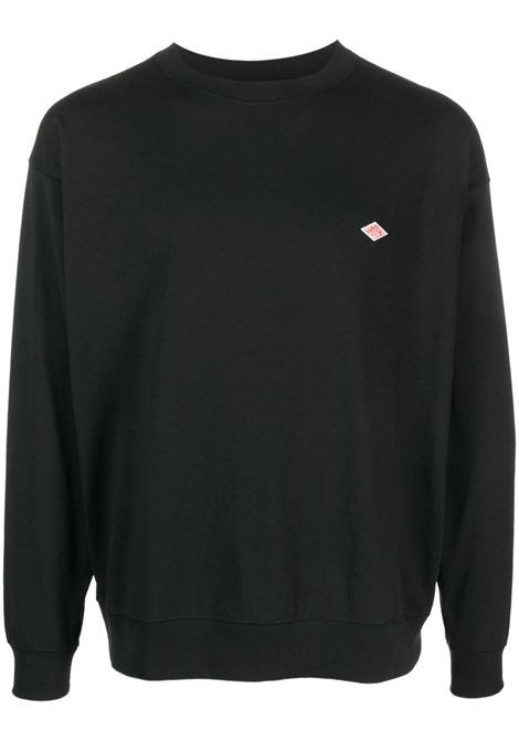 sweat t-shirt man black DANTON | DT-C0204BLACK
