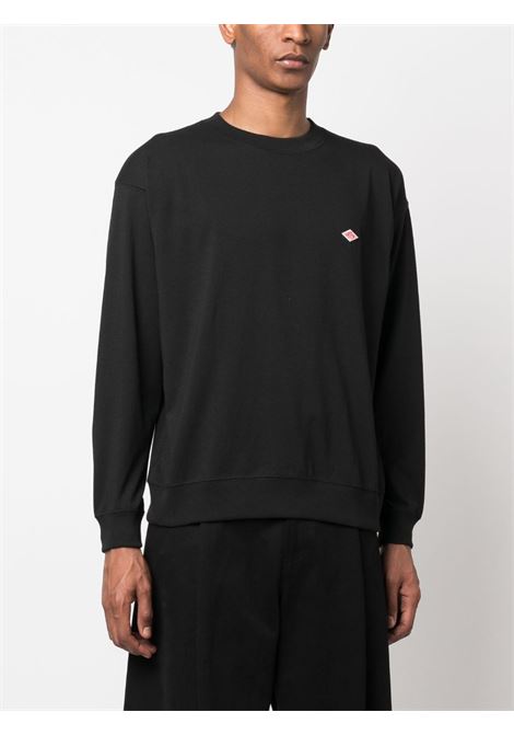 sweat t-shirt man black DANTON | DT-C0204BLACK